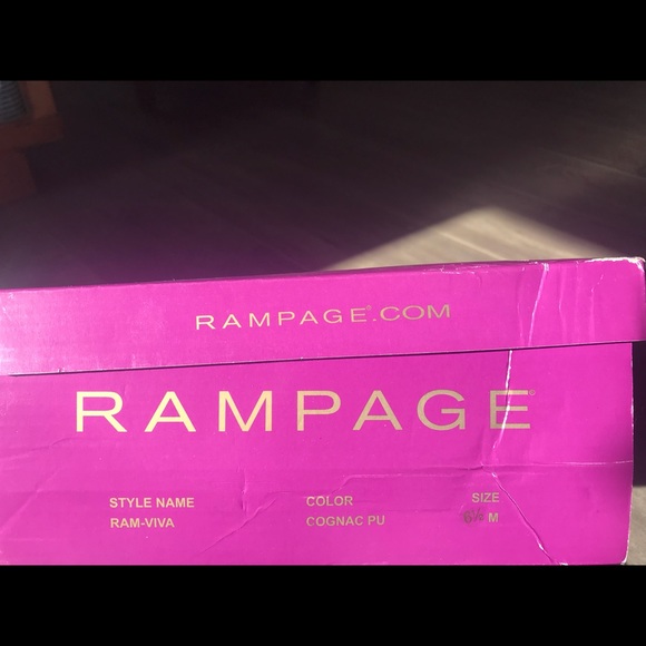 NIB Rampage Sandal Heels - Picture 7 of 8